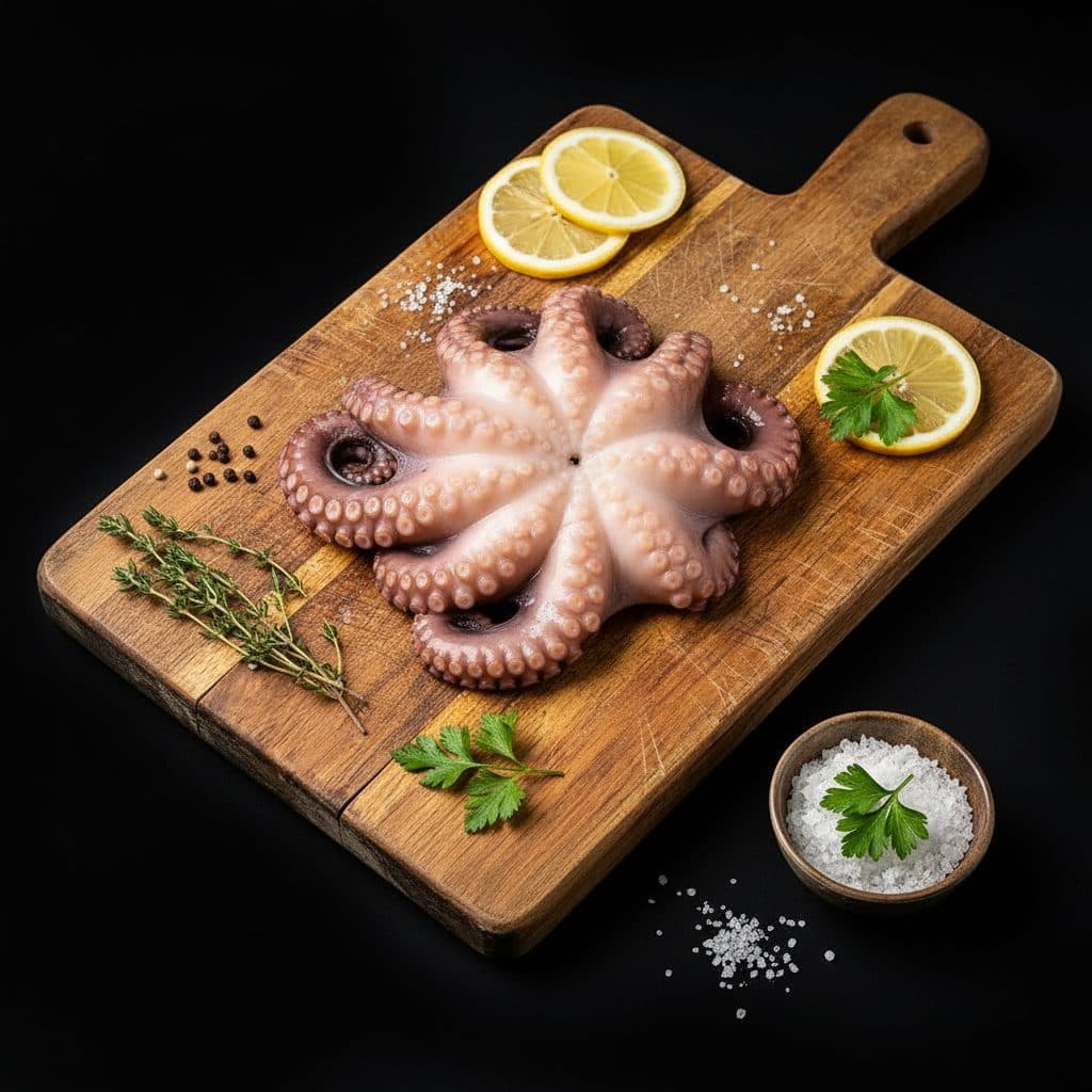 Whole Octopus (unclean)